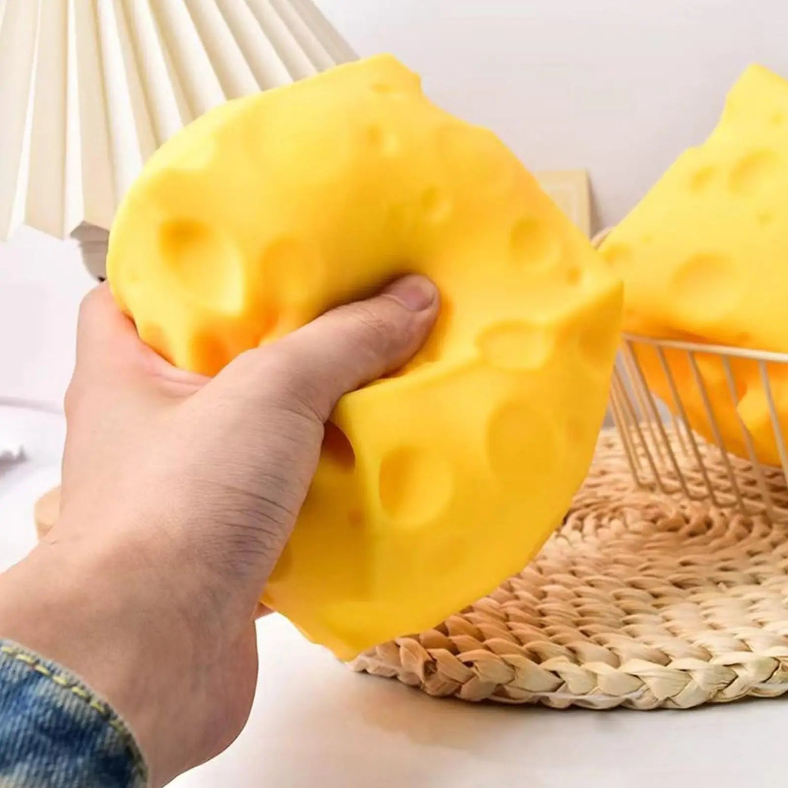 Squishy Cheese Cube